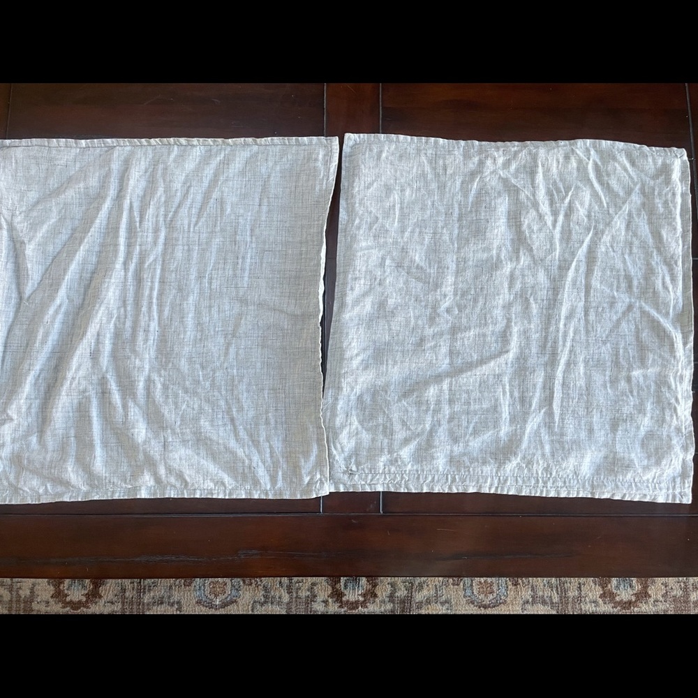 West Elm pillow covers set of 2